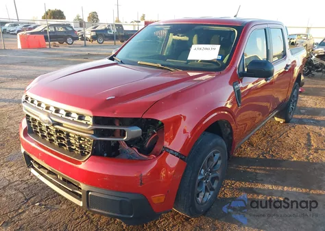 2022 Ford Maverick Xlt from USA, damaged, VIN 3FTTW8E37NRA37485